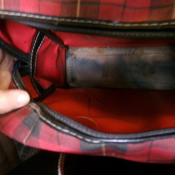 vintage Aladin thermos picnic bag with thermos and sandwich keeper. - Picture 4 of 5